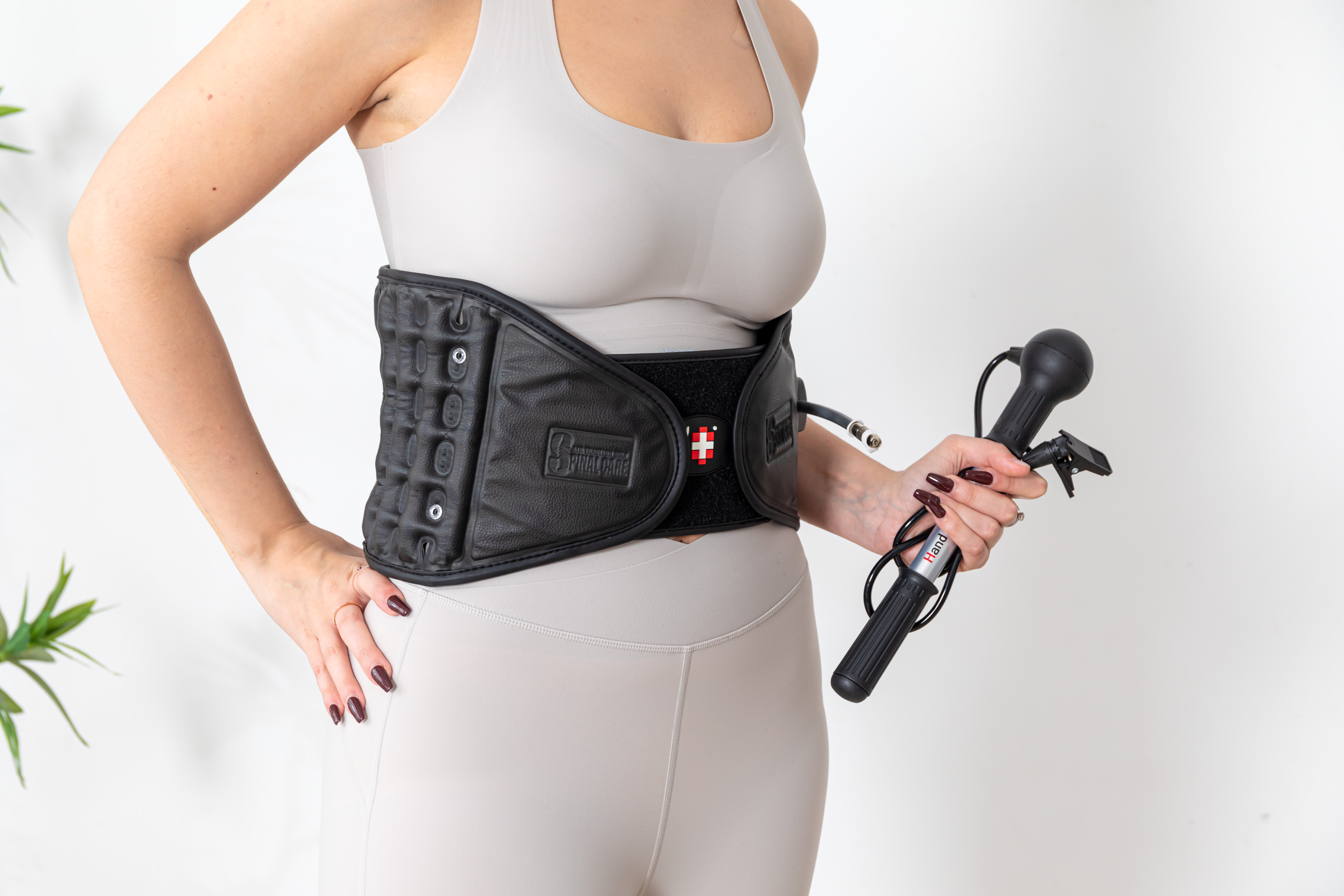 Alphay Medical Dekompresní trakční bederní pás LB2  2